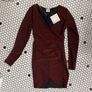 NWT peach love California dress size small